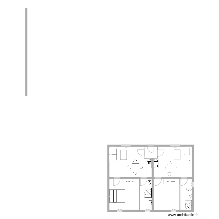 RDC HERBLAY MEUBLE. Plan de RDC HERBLAY MEUBLE. Plan de