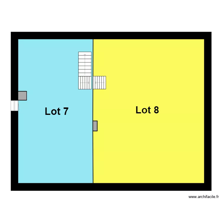 batelot combles sans. Plan de 