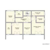 Plan Etage 1 et 2