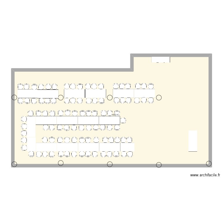 plan mariage - 73 places. Plan de 0 pièce et 0 m2