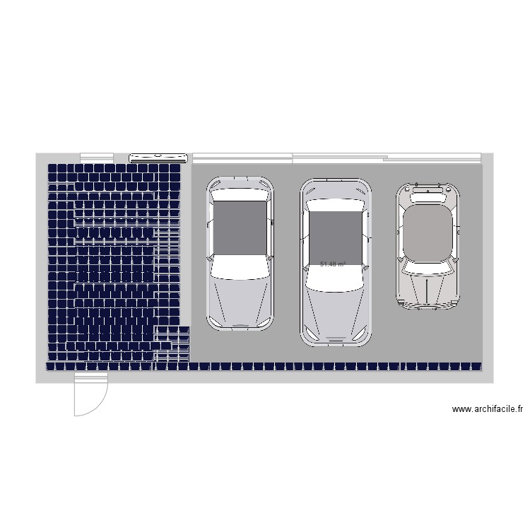 Car house . Plan de 0 pièce et 0 m2