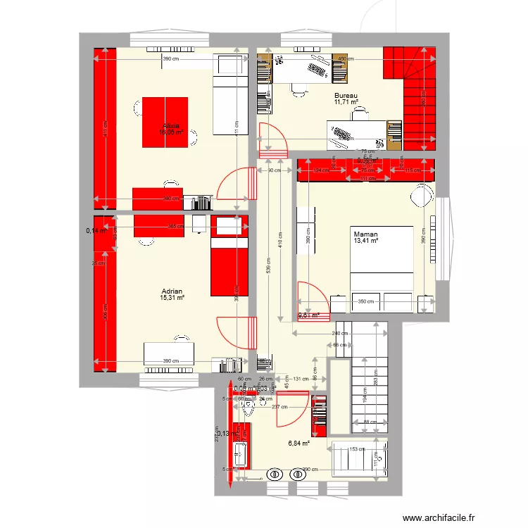 Maison R&eacute;sistance V06. Plan de 