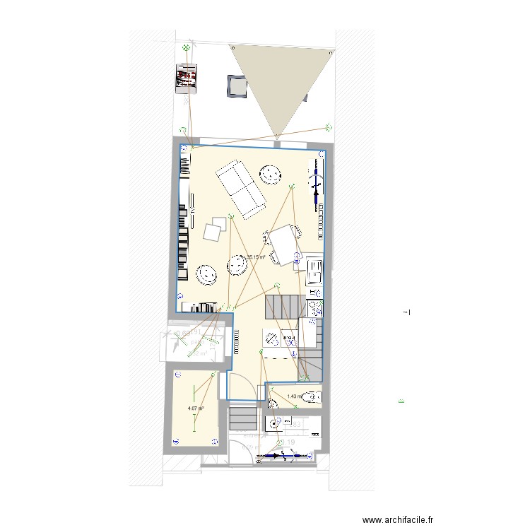 141219 projet suite esquisse 2. Plan de 0 pièce et 0 m2