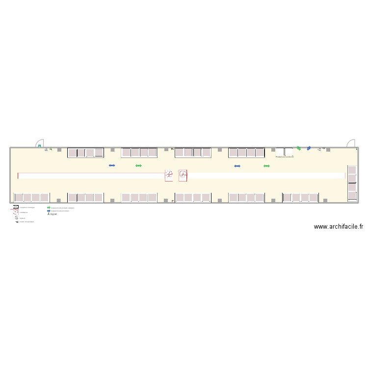 SOA grand frigo . Plan de 0 pièce et 0 m2