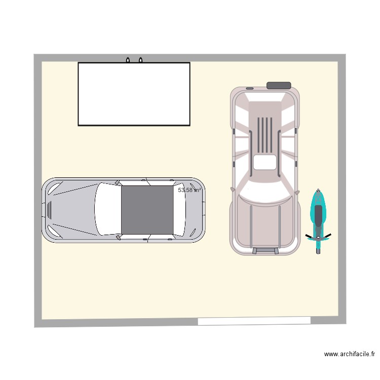 Garage jardin 2. Plan de 0 pièce et 0 m2