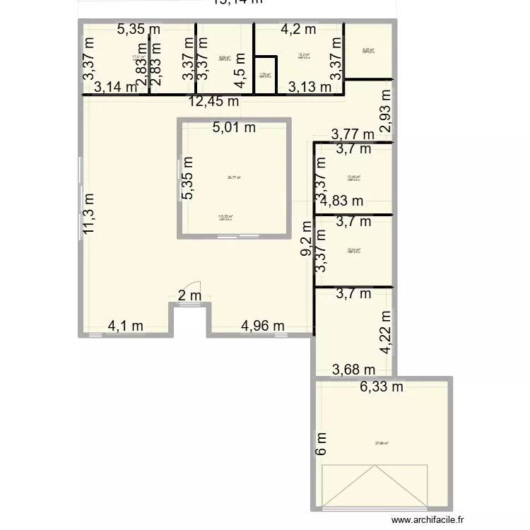 MAISON PATIO. Plan de MAISON PATIO. Plan de