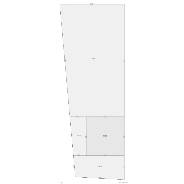 terrain baslieux. Plan de terrain baslieux. Plan de