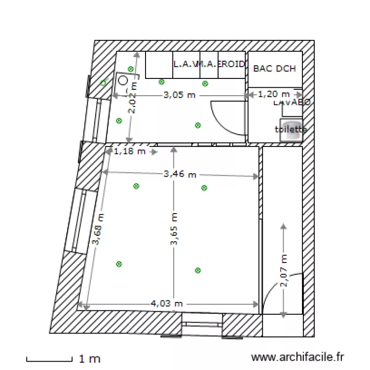 CAPURDCPROJ. Plan de 