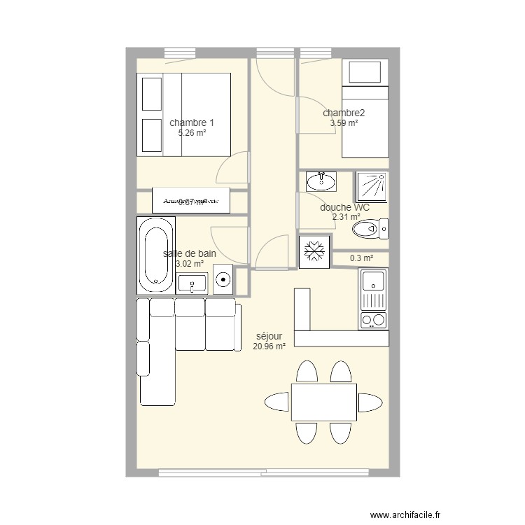 cap esterel 3308 a. Plan de 0 pièce et 0 m2