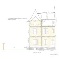 plan de coupe maison apres installation Velux