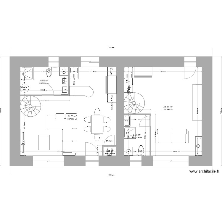 Projet plan memere reno. Plan de 0 pièce et 0 m2