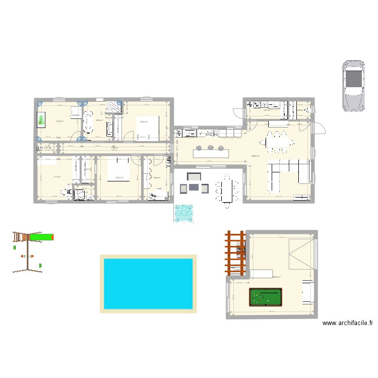 Idee1. Plan de 0 pièce et 0 m2