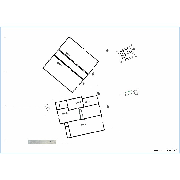MAS DUSSON. Plan de 0 pièce et 0 m2