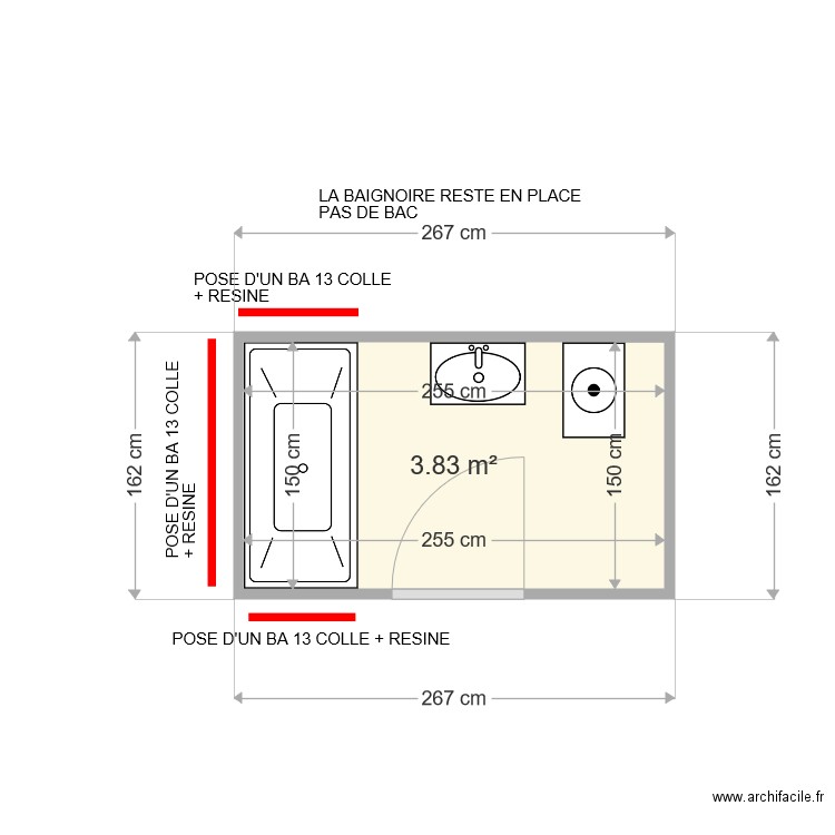 SAILLY FLORENCE . Plan de 0 pièce et 0 m2