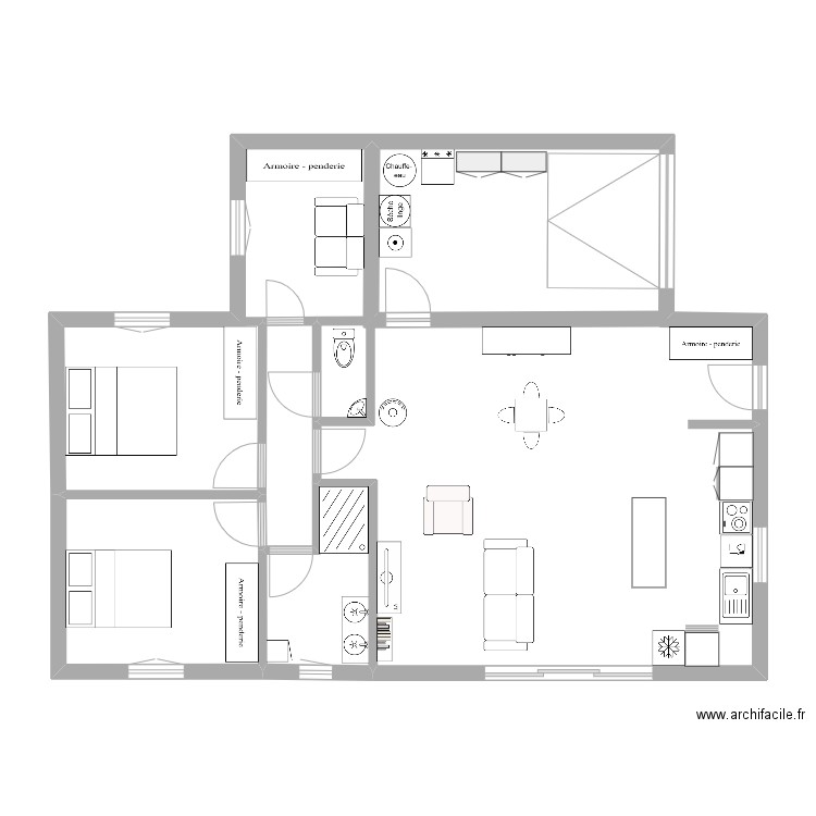 le thor 1. Plan de 0 pièce et 0 m2