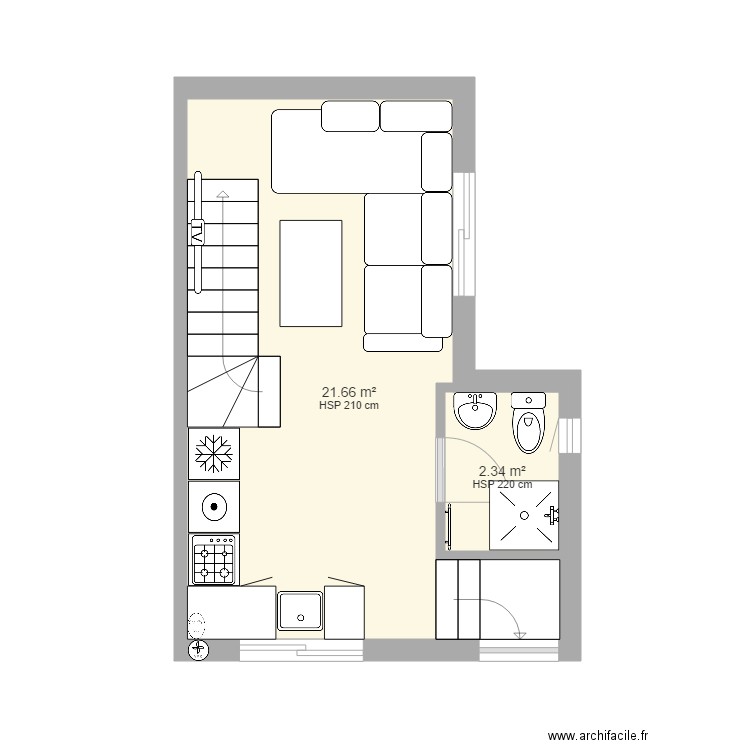 Duplex V3. Plan de 0 pièce et 0 m2