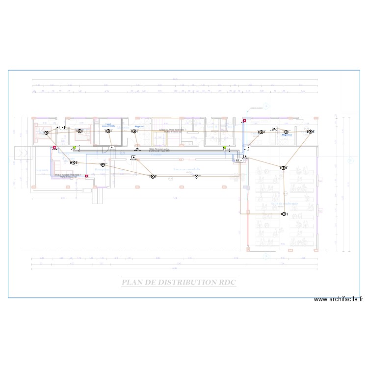 SSI RDCHôtel kribi. Plan de 0 pièce et 0 m2