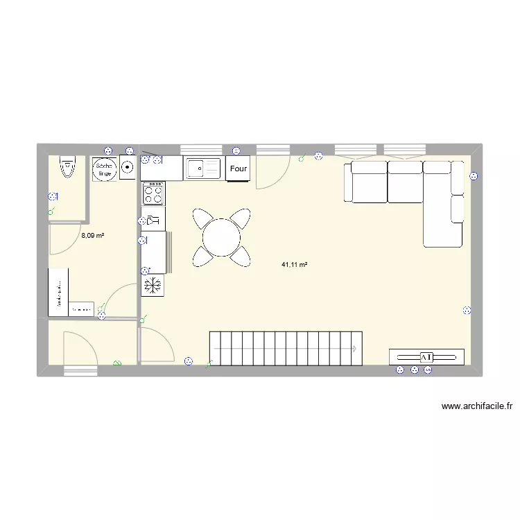 blainville 6. Plan de 