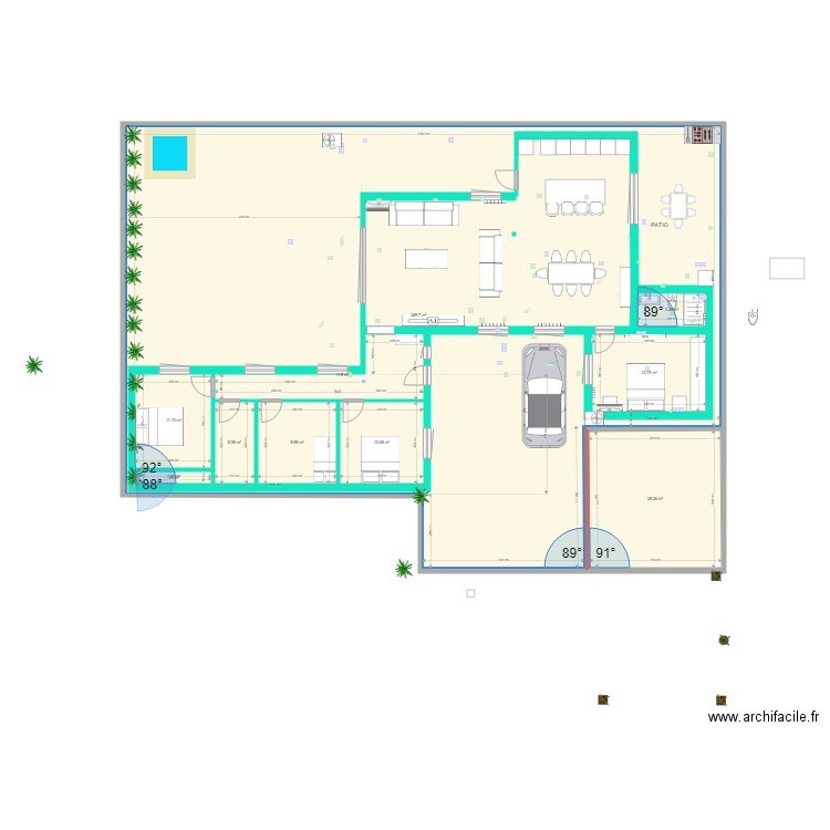 definitivo2 11 01 2022. Plan de 17 pièces et 556 m2