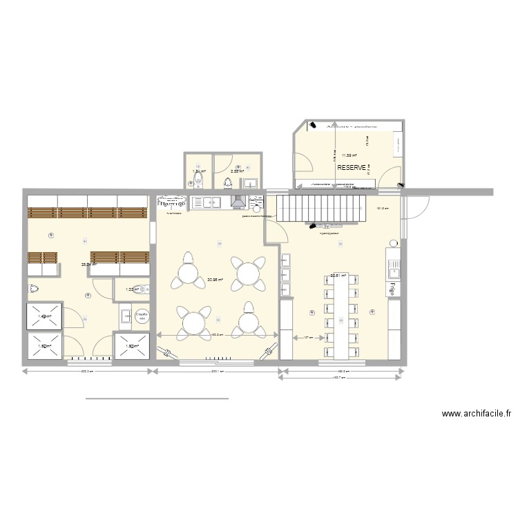 mvo 47. Plan de 10 pièces et 110 m2