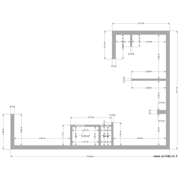 VIGNARD. Plan de 0 pièce et 0 m2