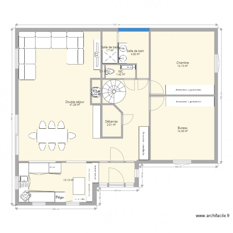 Maison Villers . Plan de 0 pièce et 0 m2