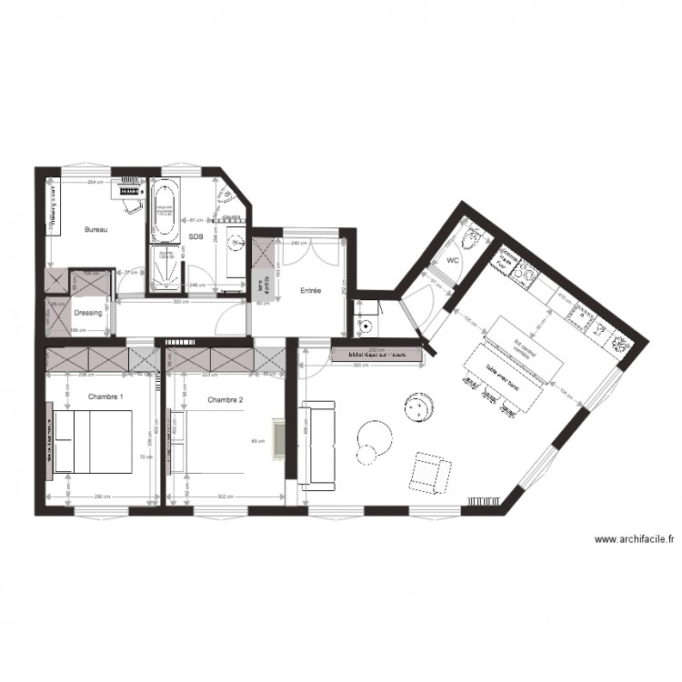 PLAN DUNKERQUE 13 déf. Plan de 0 pièce et 0 m2