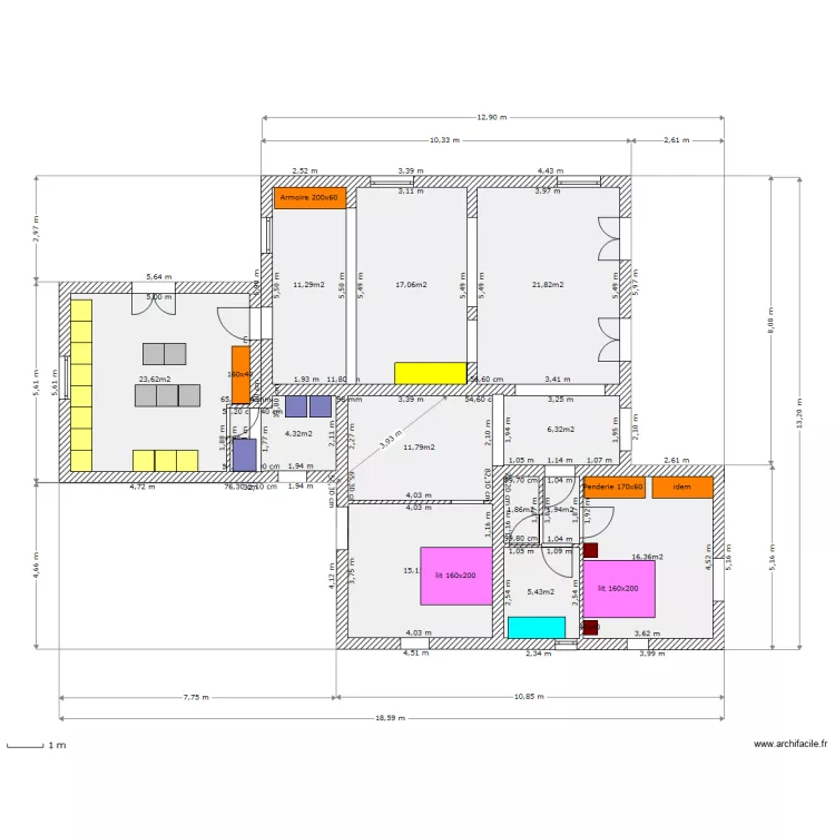 puy du roy 3. Plan de puy du roy 3. Plan de