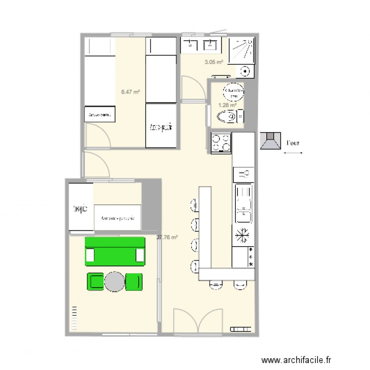 Chamrousse plan 7. Plan de 0 pièce et 0 m2