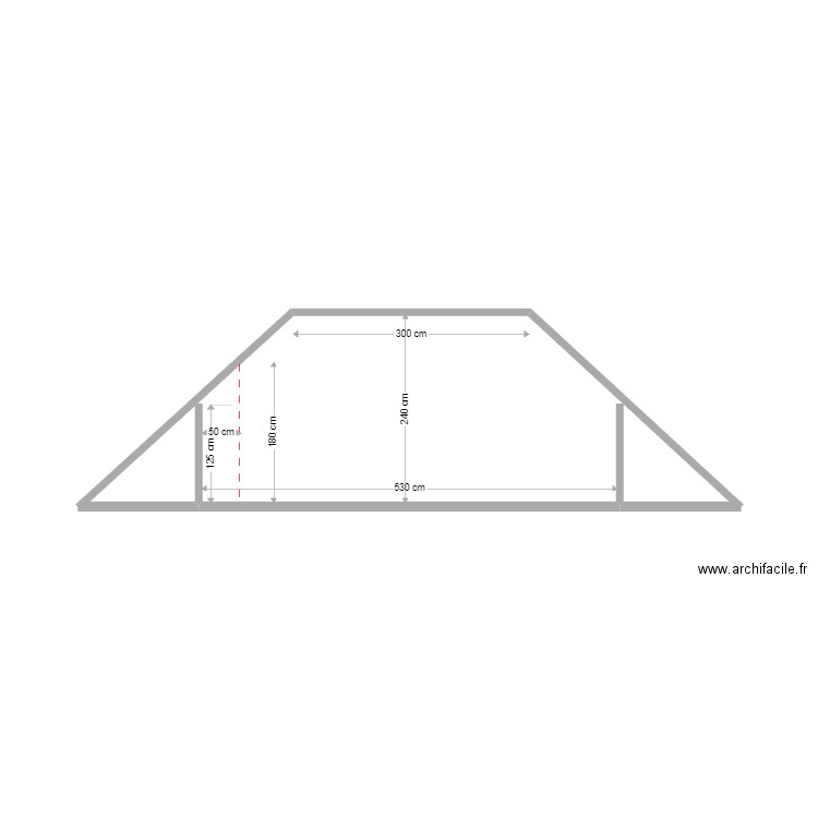 Coupe ADELINE. Plan de 0 pièce et 0 m2