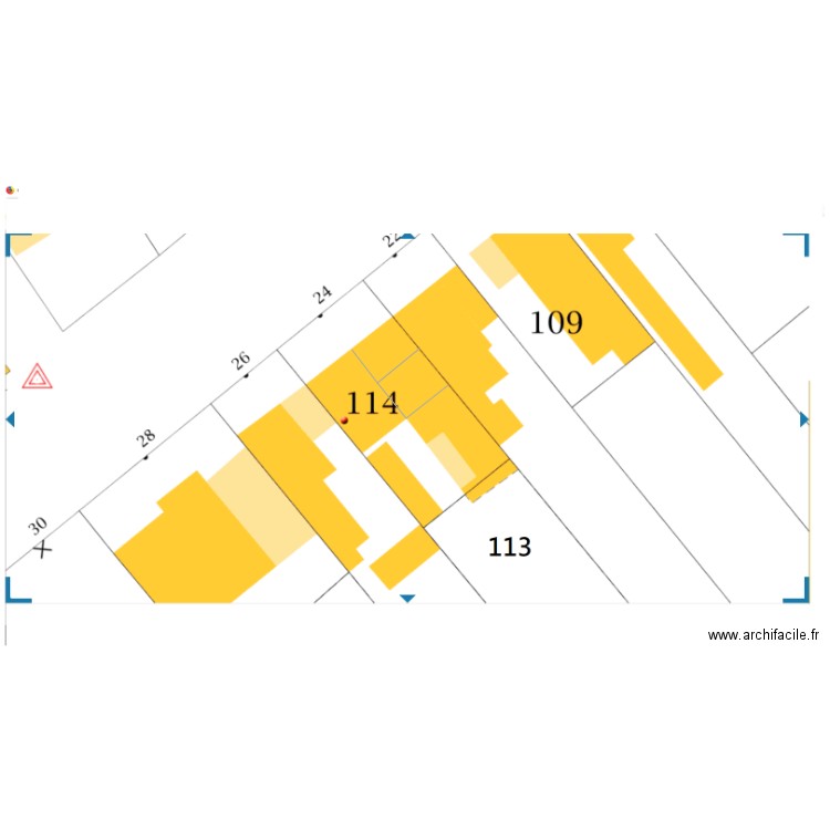 plan de masse hesdigneul. Plan de 0 pièce et 0 m2