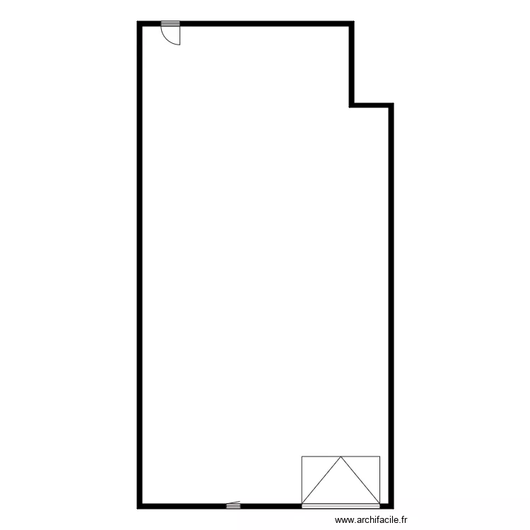 HAUSSON GRANGE. Plan de 