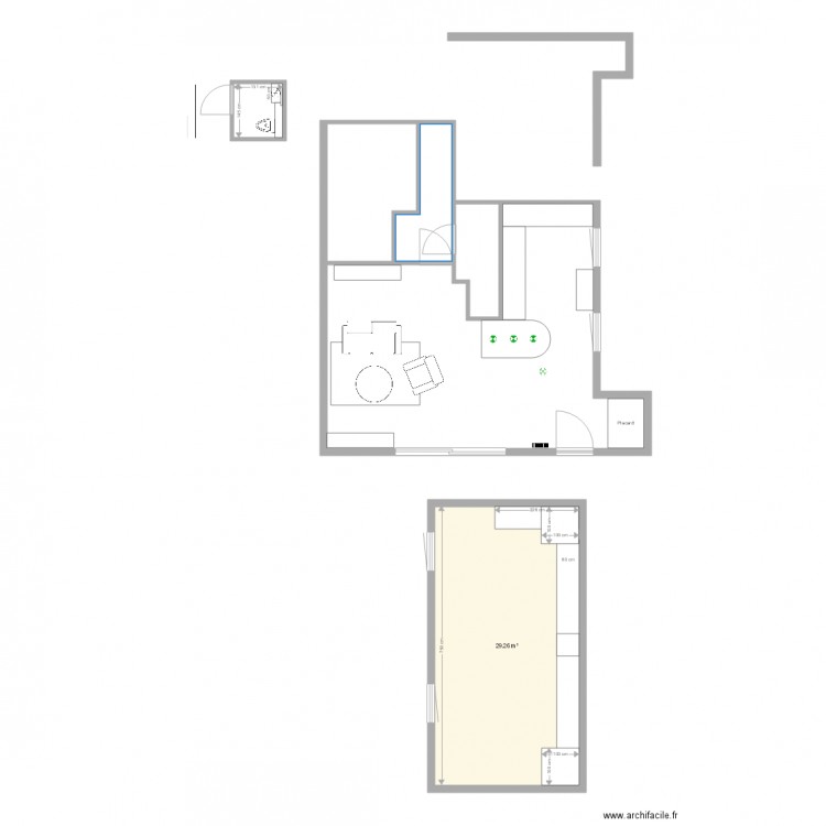 Marie LEPAGE Salon. Plan de 0 pièce et 0 m2