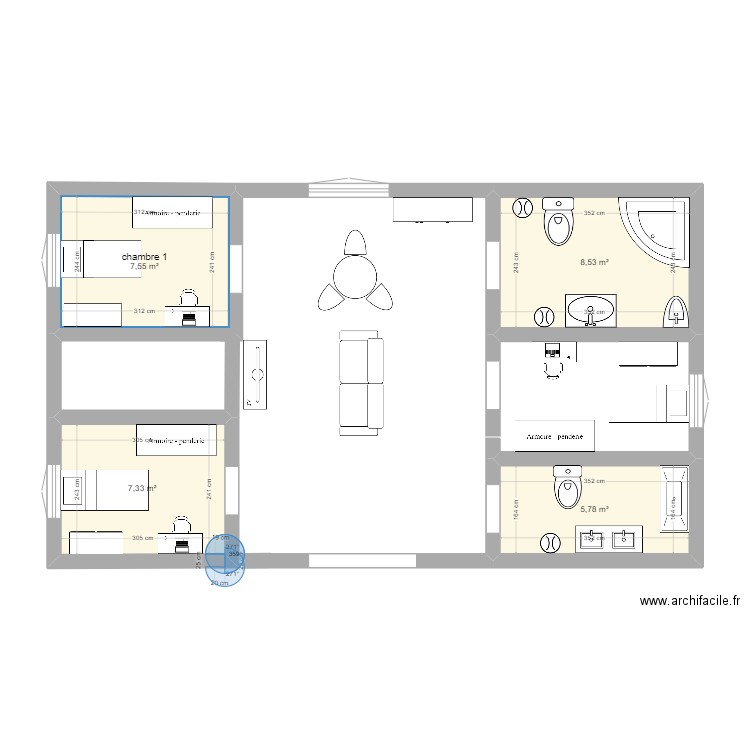 Projet techno . Plan de 0 pièce et 0 m2