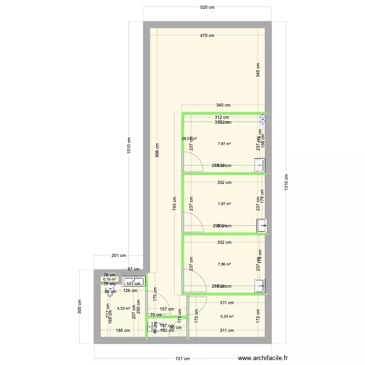 DOUSSET. Plan de DOUSSET. Plan de