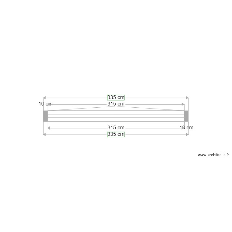 patio mur du fond. Plan de 0 pièce et 0 m2