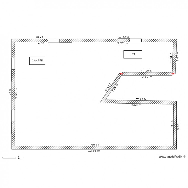 TEST. Plan de 0 pièce et 0 m2