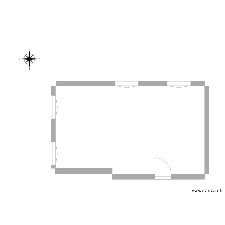 TRUDAINE. Plan de 0 pièce et 0 m2