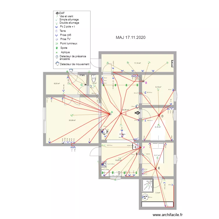 Boiseron. Plan de 