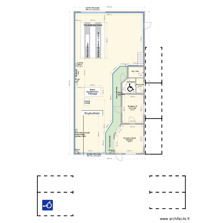 CCT VL CTA BECON. Plan de 7 pièces et 184 m2