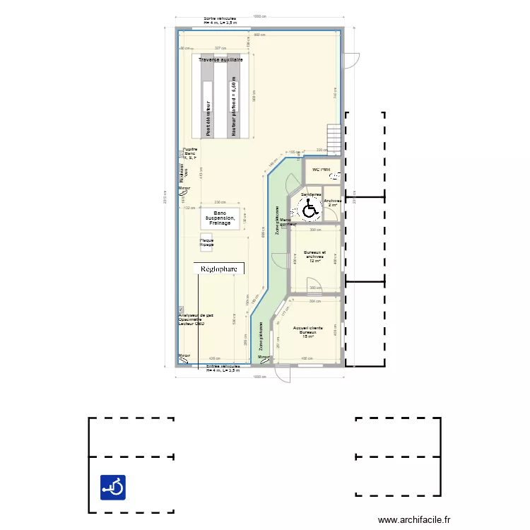 CCT VL CTA BECON. Plan de 
