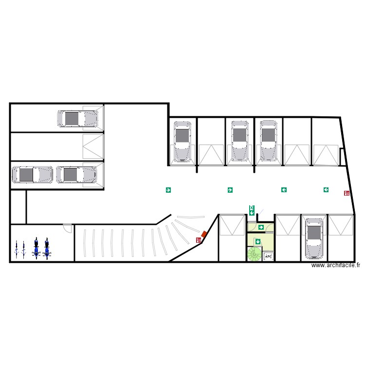 Cap timone garage sous sol 23. Plan de 0 pièce et 0 m2