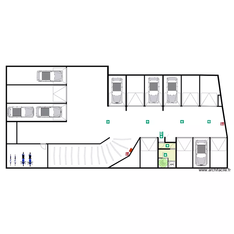 Cap timone garage sous sol 23. Plan de 