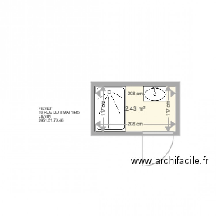 FIEVET. Plan de 0 pièce et 0 m2