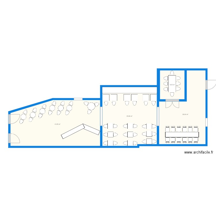 flores2. Plan de 0 pièce et 0 m2