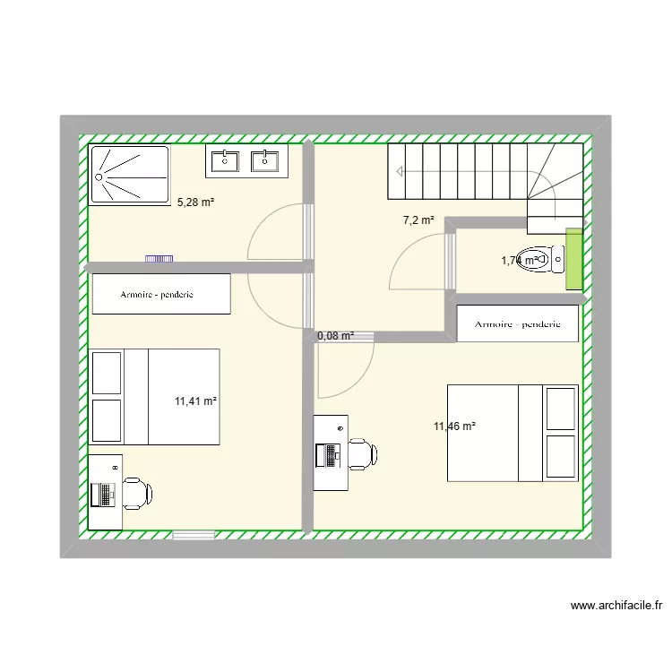 plan étage construction 1. Plan de plan étage construction 1. Plan de