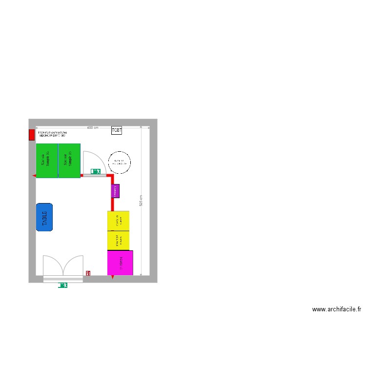 PLAN MOMICHI. Plan de 0 pièce et 0 m2