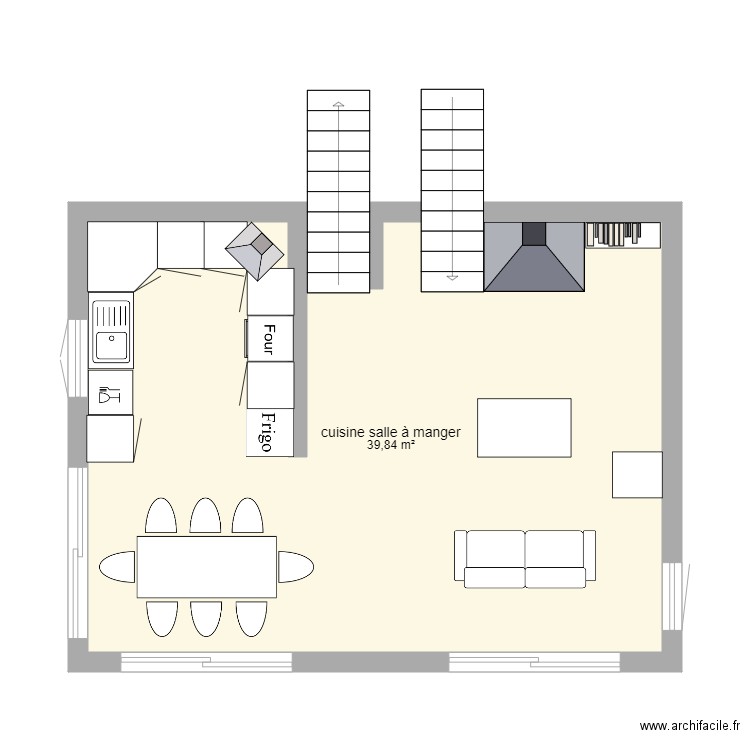 plan 4 villa champzabé. Plan de 0 pièce et 0 m2