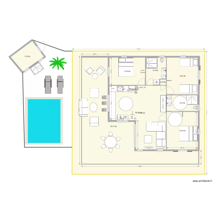 projet final cap che. Plan de 