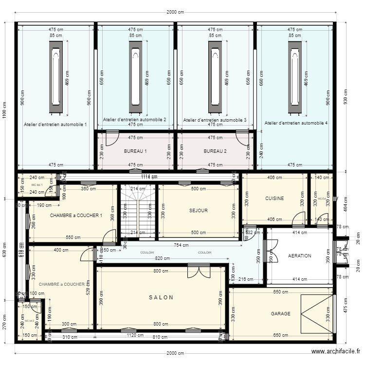 T 20x20 Client 37655840. Plan de 0 pièce et 0 m2